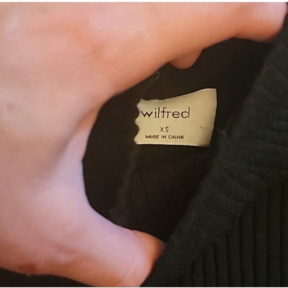Wilfred Black Long Sleeve Dress - Picture 3 of 4